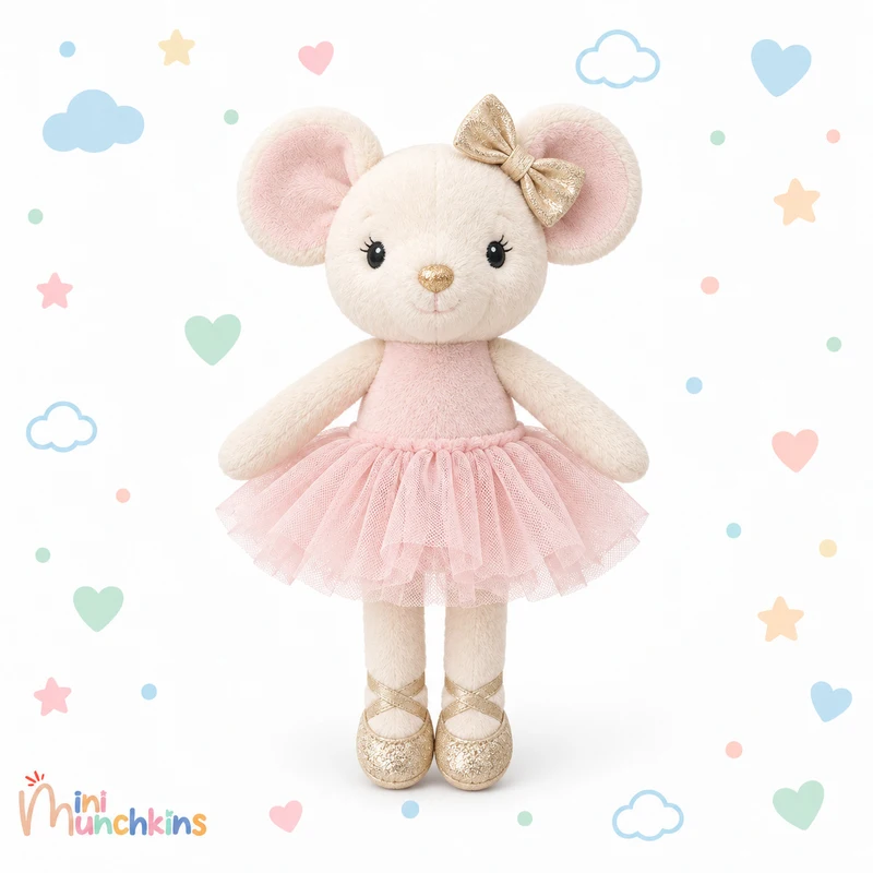 Ratita bailarina · fotografía del catálogo de Mini Munchkins